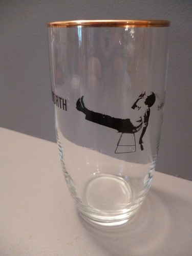 Verre bière publicitaire - verre,