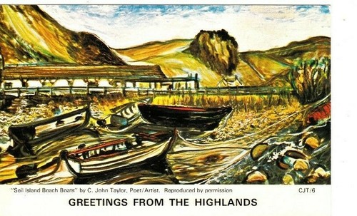Oban seil island beach - beach, boats