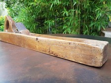 Ancien rabot long et à