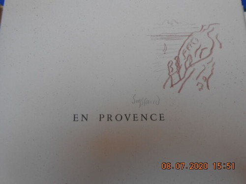 Provence avec peintre - provence, le