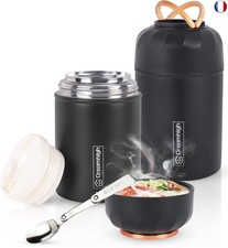 Dreamhigh® Thermos Alimentaire Chaud 550 ml, En Acier Inoxydable Boîtes A