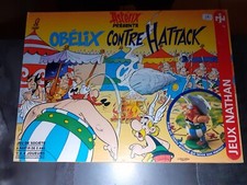 JEU DE SOCIETE vintage – NATHAN – ASTERIX - Obélix contre Hattack - 1996