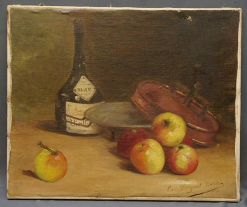 Tableau fin 19ème - , nature