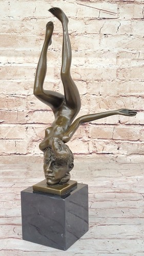 Statue bronze grande de - statue,