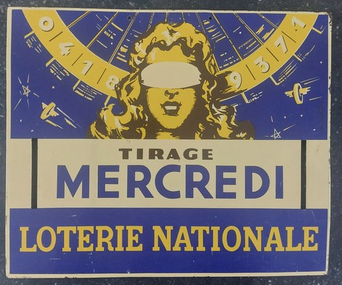 Tôle loterie nationale de - loterie,