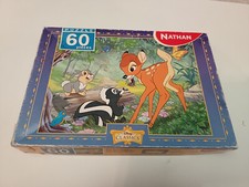PUZZLE NATHAN DISNEY BAMBI PANPAN 60 PIECES 36.2 X 26.2 CM
