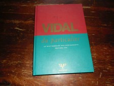 A VOIR !! ANCIEN DICTIONNAIRE " VIDAL du PARTICULIER " 1995