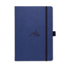Dingbats - Wildlife Dotted Extra Large Notebook, Blue Whale, A4 - Hardcover Note