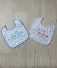 Bavette bébé imprimée