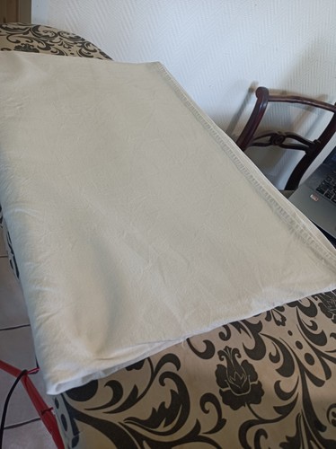 Drap ancien métis uni - ancien,