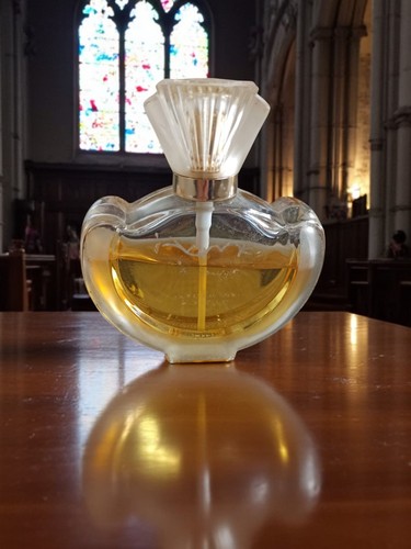 Bouteille parfum vintage verre