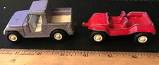 2 Rare 1969 TootsieToy Jeep