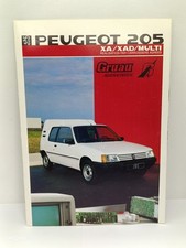 PEUGEOT 205 XA XAD MULTI GRUAU