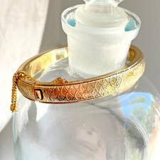 Bracelet charnière en or