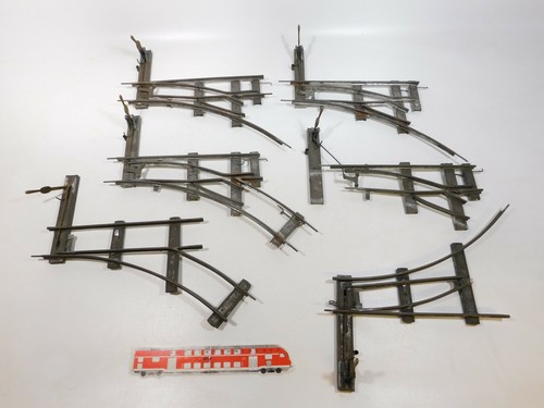 Märklin piste aiguillage - 6x,