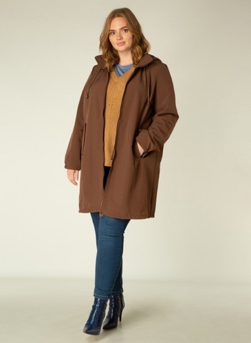Veste déperlante marron