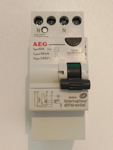 Interrupteur différentiel aeg - interrupteur,