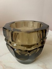 Vase Daum Nancy croix de