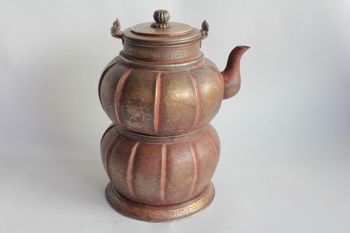 Ancienne tisanière tôle - ancienne,