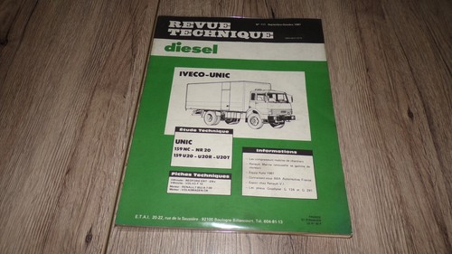Revue technique diésel 1981 - ,