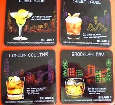 4 DESSOUS DE VERRES WHISKY