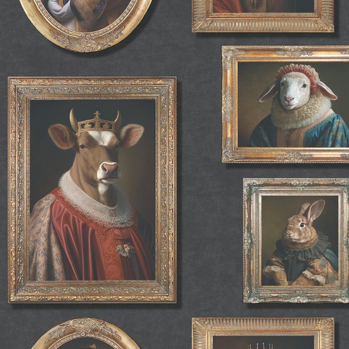 Royal animaux papier peint - royal,
