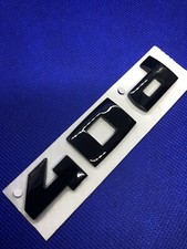 LOGO BMW M 40d Noir Badge ORIGINAL BMW 5114247849 X1 X2 X3 X4 X5 Serie 3 4 M40d