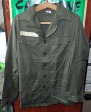 VESTE DE TREILLIS DE  L'ARMEE DE L'AIR  DE L'ARMEE FRANCAISE AVEC ETIQUETTE 1980