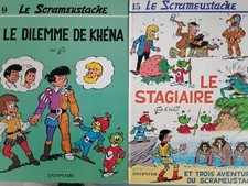 le scrameustache tome 9 et 15 en EO