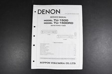 Denon TU-1500 TU-1500RD AM/FM