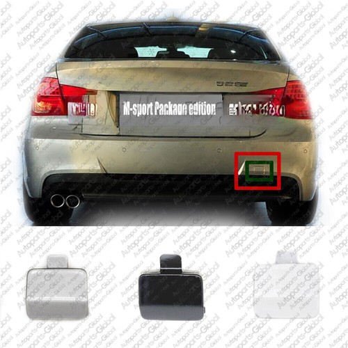 Rear bumper tow hook - bumper, cover