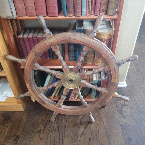 Ancien volant bateau - volant, de