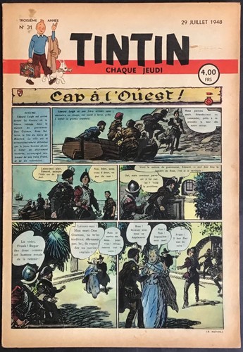 Tintin édition belge - tintin,