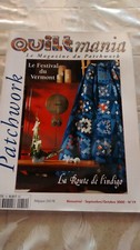 Revue de Loisirs Créatifs " Quilt Mania" le magazine du patchwort  comme neuf
