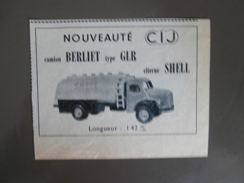 Publicité cij camion - publicité,