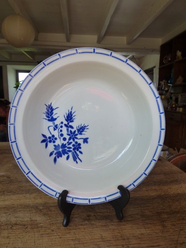 Ancien grand plat creux - plat, en