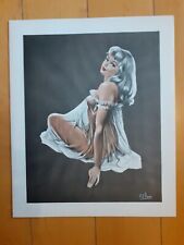 Lithographie ASLAN pin up