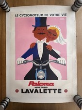 Affichette ancienne originale