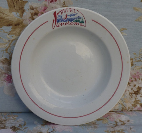 Assiette hotel vintage - assiette, d'hotel