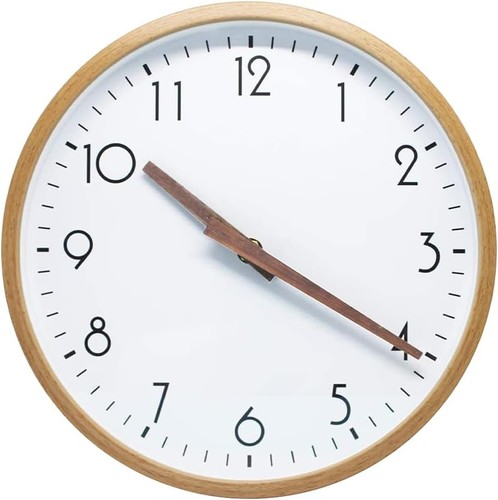 Horloge murale bois - bois, 25