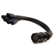 Assistant Perso. Con 25 Pôle Mâle À 6 Speakons. Van Damme Noir Series Enceinte