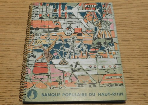Vintage agenda bancaire vierge - vintage,