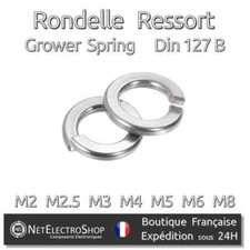 Rondelle Ressort Grower, Inox