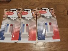 Maquillage Equipe de France supporter  palette Drapeau Bleu Blanc Rouge ? X 3,