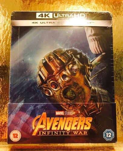 Steelbook blu ray avengers - steelbook, 4k