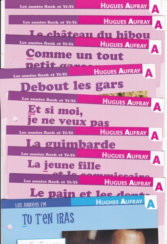 Hugues aufray lot 9 - -, fiches