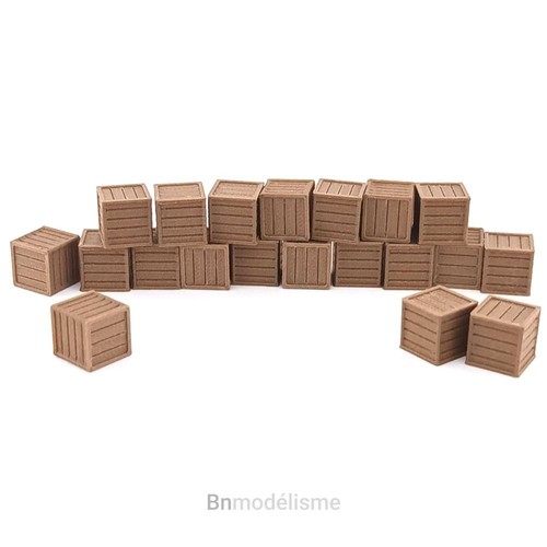 Lot caisses cubiques - lot,