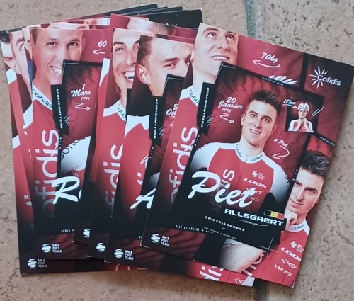 Cyclisme cartes equipe - 17,