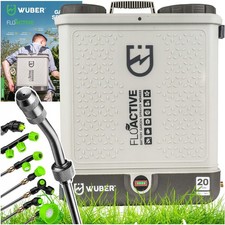 Pulvérisateur à dos WUBER 20L – 5 bars – 8Ah – 6 buses laiton – 4,5h autonomie