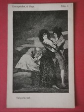 CPA Los caprichos de Goya - Tal para cual